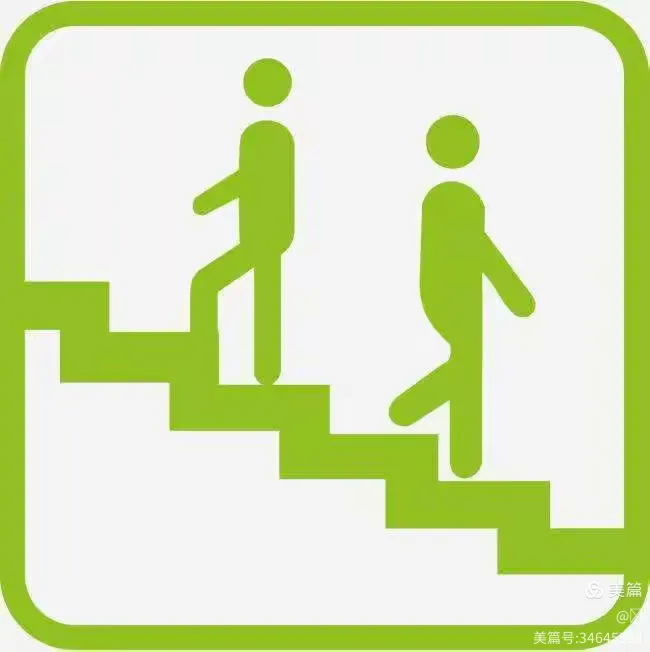 淡环幼儿园《上下楼梯的安全》培养幼儿园上下楼梯时要靠右行,不推不